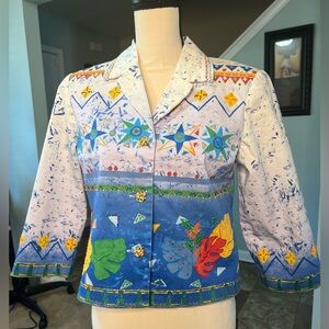 Nancy Bolen City Girl vintage blazer size small